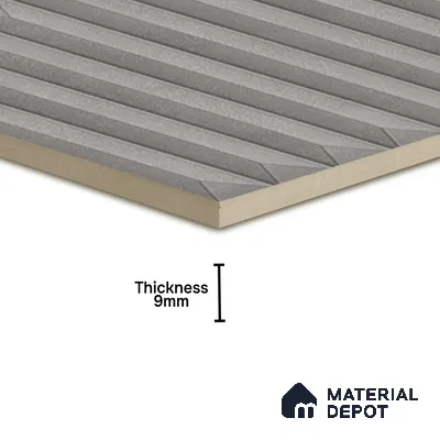Faux Subway  Tile TL 07241 C Crayon 1006 1 ft x 1 ft Ceramic Glossy Finish - 9 mm  | 2 mm Spacer is Mandatory | Please Expect a Slight Variation of Pattern (Sample)